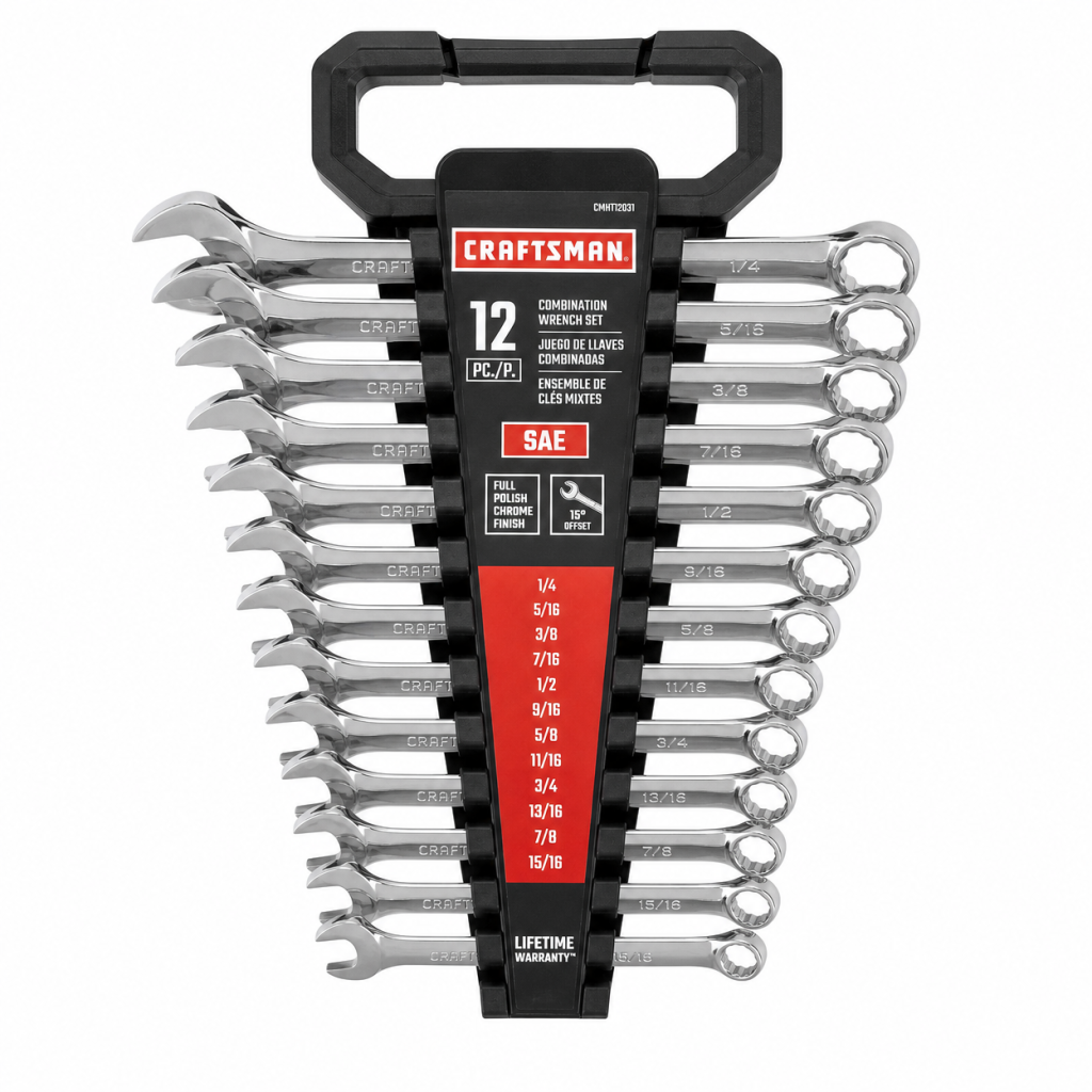 Craftsman 12-Piece Combination Wrench Set