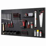 Pegboard Tool Organizer Panel Kit 48x24 Inch