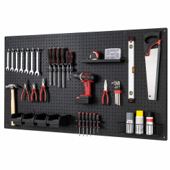 Pegboard Tool Organizer Panel Kit 48x24 Inch