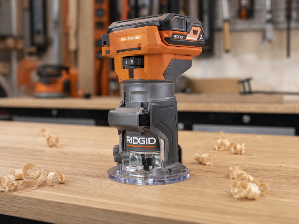 Ridgid 18V Brushless Compact Router