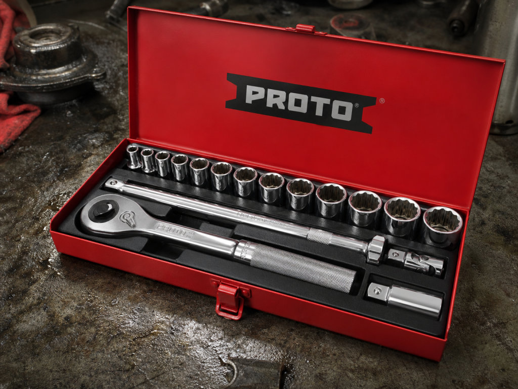 Proto 3/8-Inch Drive Socket Wrench Set