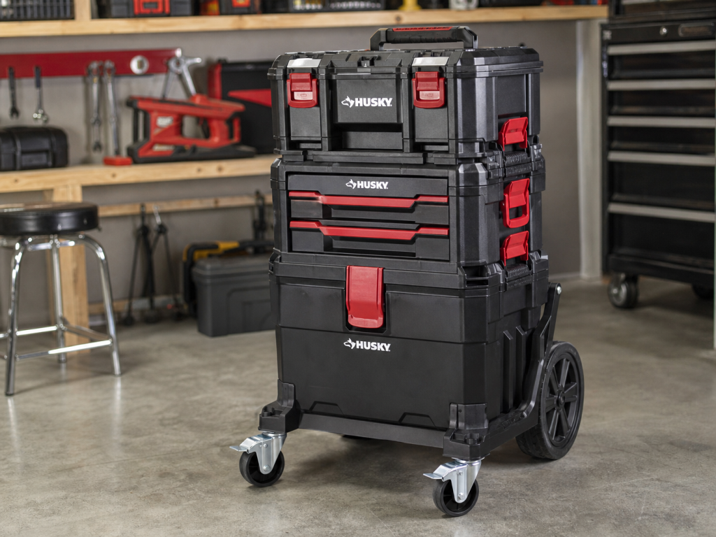 Husky 3-Piece Mobile Workstation
